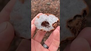 Geode agate found in Lake Superior!