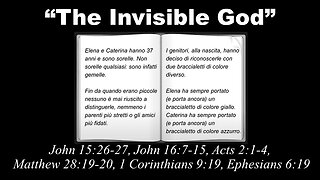 “The Invisible God”