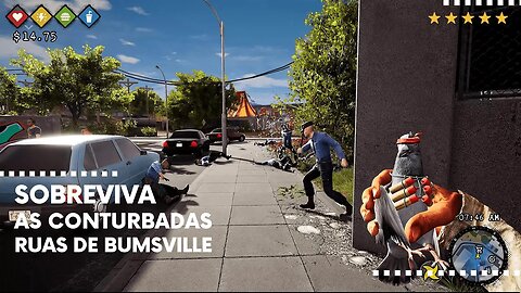 Bum Simulator - Sobreviva as Conturbadas e Imprevisíveis Ruas de Bumsville
