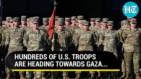 U.S. Forces Begin Gaza Mission; 100s Of Soldiers Head To Mediterranean Amid Israel-Hamas War