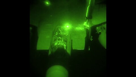 KC-10 Refuels F-15 Strike Eagles at Night