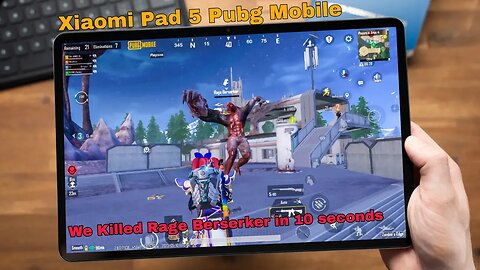 Zombie's Edge Mode Pubg Mobile | Xiaomi Pad 5 6gb 256gb | We Are Killed Rage Berserker In 10 Seconds