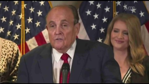 Giuliani Alleges Dominion Director’s Ties to Antifa