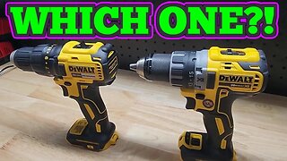 Which DeWALT 20V Cordless, Brushless Drill Is Right For You?