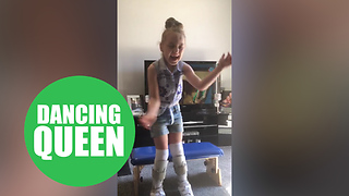 Little girl defied doctors' expectations by dancing for the first time in her life