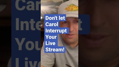 Spam Call interrupts LIVE STREAM #spam #spambots #scammer