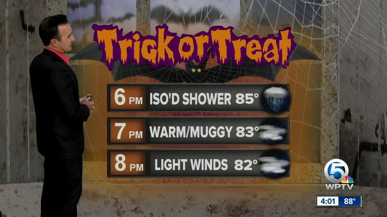 Updated Halloween forecast