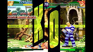 Street Fighter Alpha 3 - Cody (Arcade / 1998) 4K 60FPS