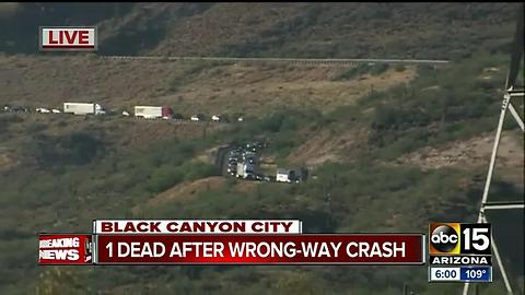 Wrong-way driver causes deadly crash on I-17