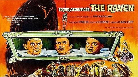 Karloff THE RAVEN 1962 Corman Horror-Comedy with Price & Peter Lorre FULL MOVIE HD & W/S