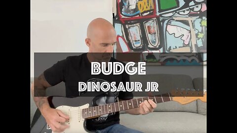 How To Play BUDGE by Dinosaur Jr On Guitar in 6 Minutes [WITH TAB]