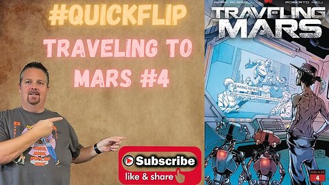 Traveling to Mars #4 Ablaze Comics #QuickFlip Comic Book Review Mark Russell,Roberto Meli #shorts