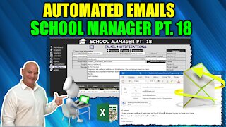 How To Automatically Create Emails Based On Multiple Triggers In Excel [School Manager Pt. 18]