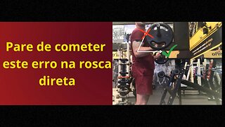 Você faz a rosca direta errado e não sabia