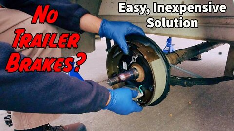 Trailer Brake Installation - DIY - It's easy and cheap