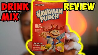 Hawaiian Punch Fruit Juicy Red Drink Mix Review