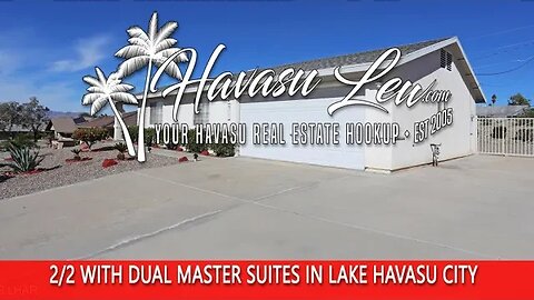 Lake Havasu 2 Bedroom Home For Sale 2341 N Rainbow Ave MLS 1024356