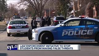 Law enforcement announces crackdown on fake threats of school violence
