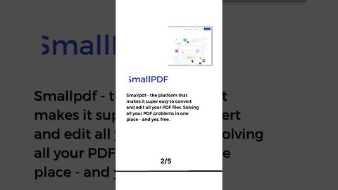 Top 5 Pdf Editor Web Tool#shortvideo #shorts #short