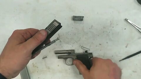 How to Disassemble the AMT Backup Kurz, .380 Auto (9x17 mm)