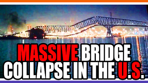 🔴LIVE: MASSIVE Bridge CoIIapse In The US, Russia Strikes Kiev, Israel Cancels Trip To DC 🟠⚪🟣