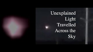 " Unexplained Light Travelled Across the Sky " reported by Eyewitness in Iowa