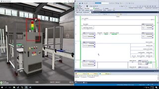 PLC Programming a Pneumatic Machine that Assemble Parts