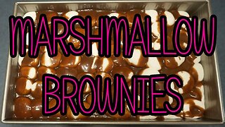 Marshmallow Brownies Recipe!