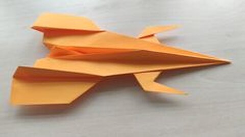 How to fold paper airplanes - Cool Paper Jet (Easy Origami)