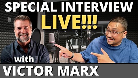 (Originally Aired 06/30/2021) We're LIVE with VICTOR MARX!!!