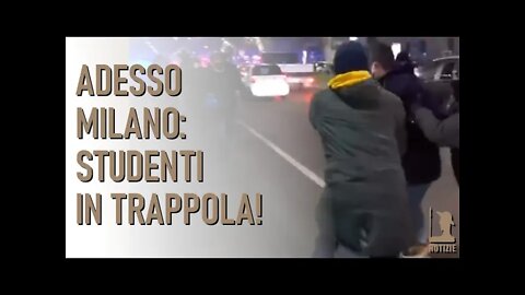 ADESSO Milano: studenti no green pass in trappola!