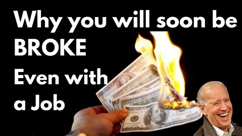 Why you will soon be BROKE!!! Even with a job!