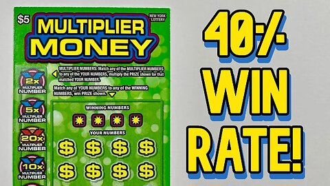 We BEAT THE ODDS! Multiple WINNERS playing Multiplier MONEY Scratch Off Tickets from the NY Lotto!