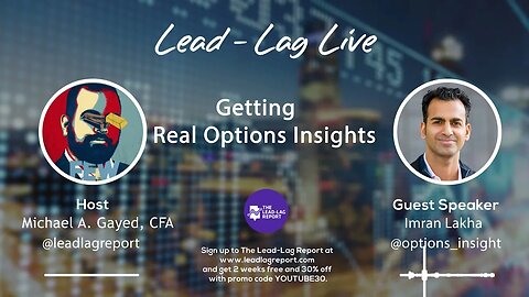 Lead-Lag Live: Getting Real Options Insights With Imran Lakha