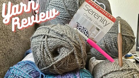Yarn Review: Basic , non-indepth review of Premmier Serenity and Puzzel Yarns