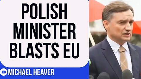 Furious Polish Minister HAMMERS EU In Blistering Attack