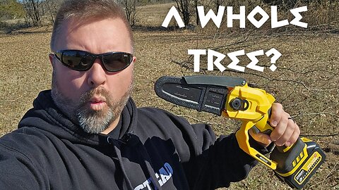 Can A Mini Electric Saw Take Down A Whole Tree?