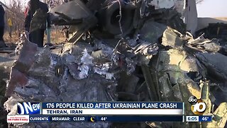 176 people killed after Ukrainian plane crash