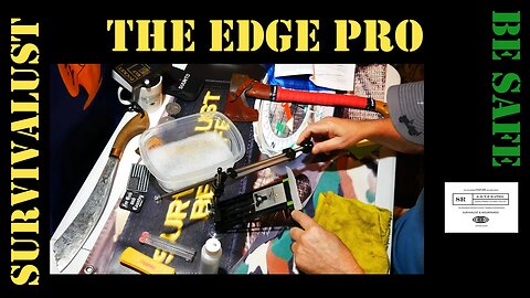 The Edge Pro - Not your first knife sharpener but your last