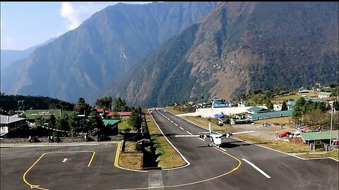 have you been to Lukla ✈️ Lukla Nepal beautiful Airport