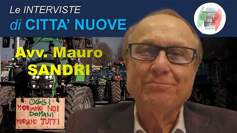 INTERVISTE: Avv Mauro SANDRI con gli agricoltori in protesta