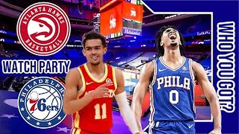Atlanta Hawks vs Philadelphia 76ers | Play by Play/Live Watch Party Stream | 2023 NBA Season Game 52