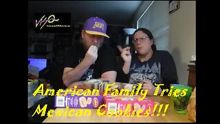 American Family Tries Mexican Cookies