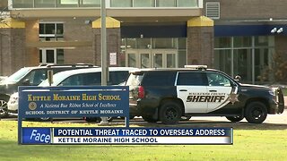 Potential threat traced to overseas address