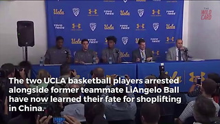 Shoplifting UCLA Players Learn Their Fate