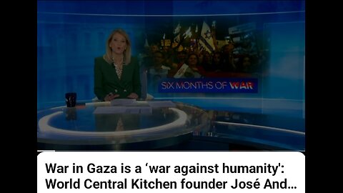 War in Gaza is a war against humanity world Central Kitchen founder Joes Andres,