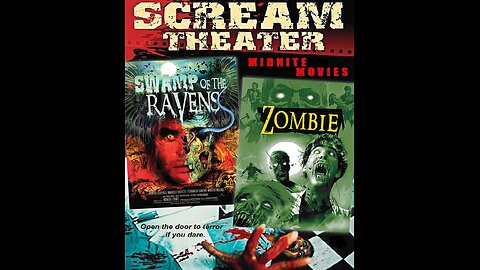 THE SWAMP OF THE RAVENS 1974 & ZOMBIE 1971 Undead Zombie Horrors DOUBLE FEATURE