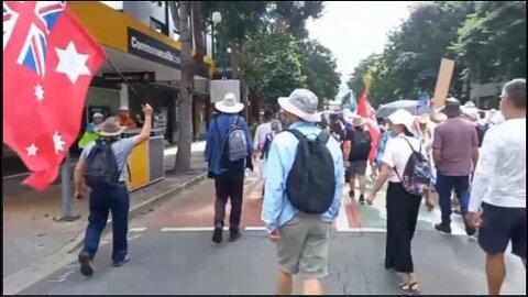 Freedom Convoy Rally Update in Brisbane, Australia || Foreign News