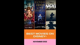 Best Movies on Disney+ November 2022 #shorts #disneyplus #disneymovies