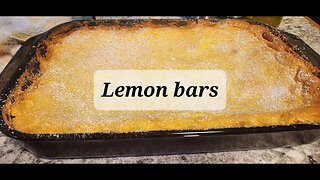 Lemon bars